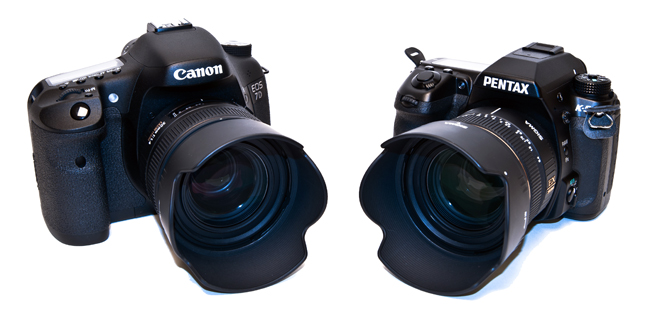 Canon EOS 7D vs. Pentax K-5